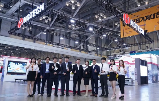 實力出征 | 華工激光驚艷亮相韓國釜山工業(yè)展，現(xiàn)場人氣up up！