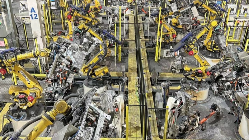 機艙生產(chǎn)線